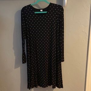 Old Navy Long Sleeve Swing Dress